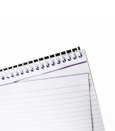 دفتر رحلی خط دار با پرفراژ 100 برگ سم