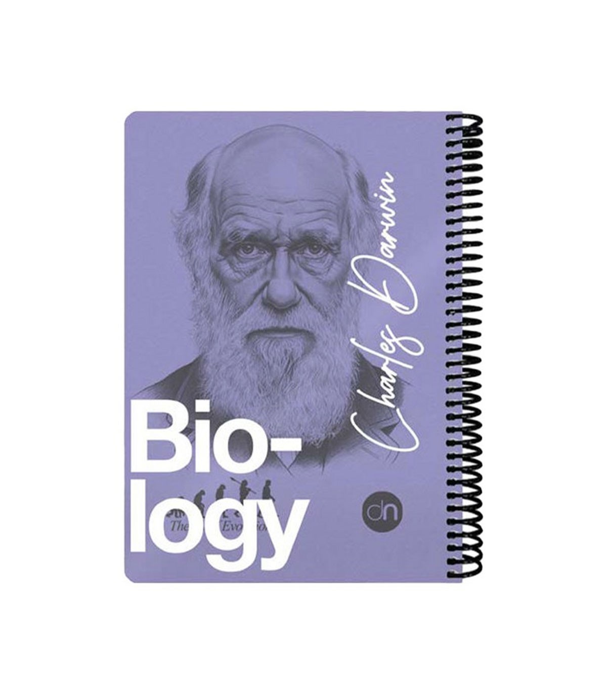 دفتر 100 برگ وزیری زیست دات نوت سری چهره ها رنگ بنفش