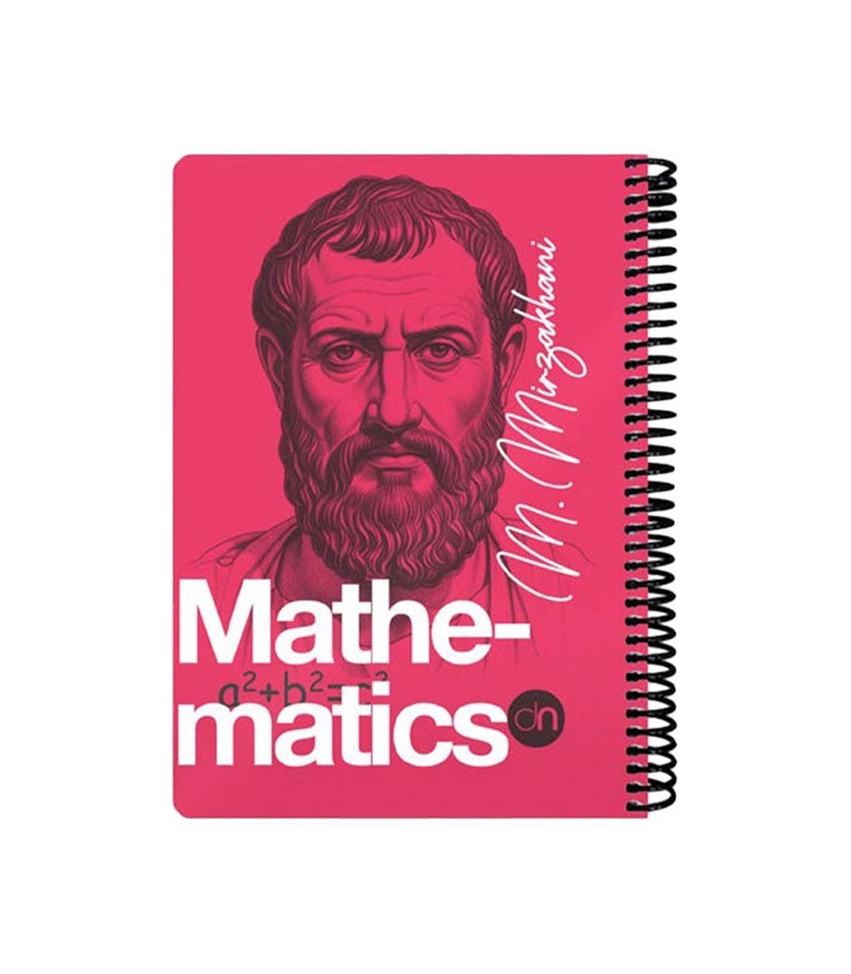 دفتر 100 برگ وزیری ریاضی دات نوت سری چهره ها رنگ صورتی