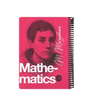 دفتر 100 برگ وزیری ریاضی دات نوت سری چهره ها رنگ صورتی