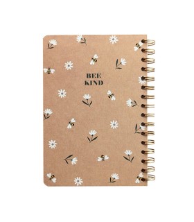 دفتر کلاسیک سیمی ۱۰۰ برگ دات نوت - طرح Bee Kind