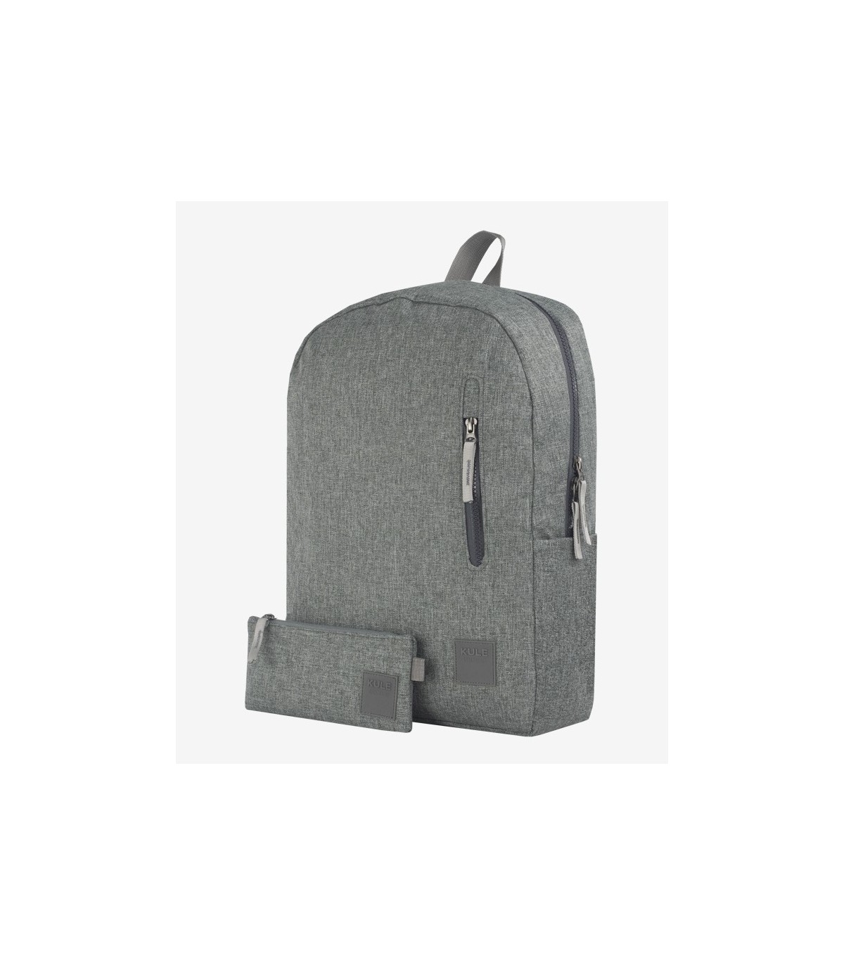 کوله پشتی لپ تاپ 15.6 اینچی KULE مدل KL-1504PLUS -رنگ طوسی ملانژ