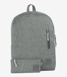 کوله پشتی لپ تاپ 15.6 اینچی KULE مدل KL-1504PLUS -رنگ طوسی ملانژ