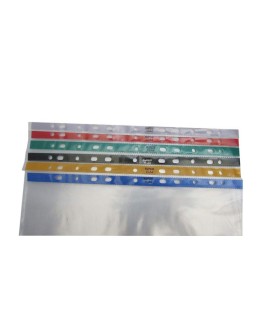 کاور ایندکس 6 رنگ A4  (بسته 24 عددی)