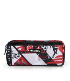 جامدادی دو زیپ تخت گابل مدل Game