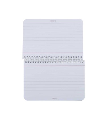 دفتر یادداشت سم با پرفراژ 10×15 سیم از 15 طرح 238