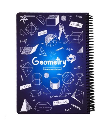 دفتر سیمی هندسه دات نوت 100 برگ