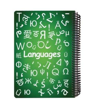 دفتر سیمی زبان دات نوت 100 برگ