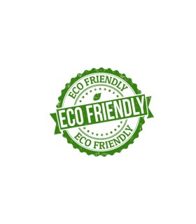 استیکر طرح eco friendly