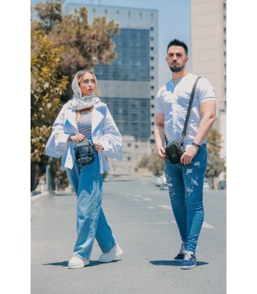 کیف رودوشی و کمری تنسر مدل تریپ کد 127