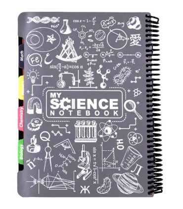 دفتر سیمی 160 برAگ دات نوت مدل my science- سایز رحلی