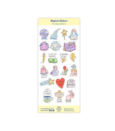 مجموعه استیکر جادویی