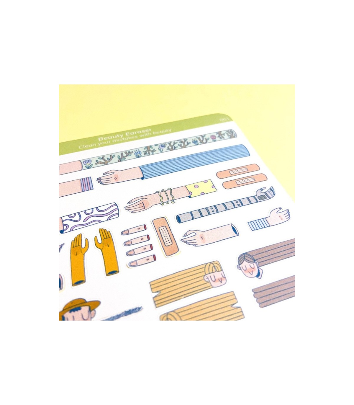 مجموعه استیکر غلط گیر