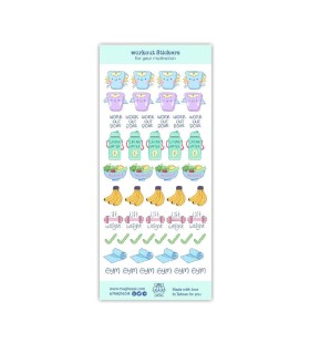 مجموعه استیکر ورزش و سلامتی