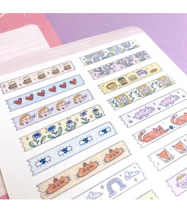 مجموعه استیکر واشی 3